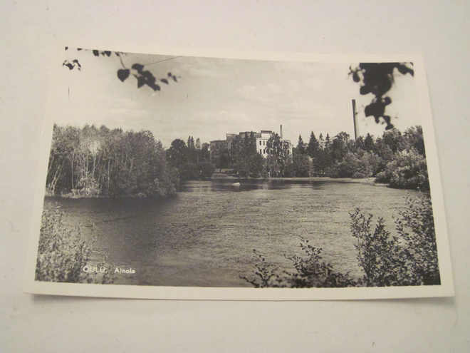 VANHA Postikortti Oulu 1950-l Alkup.Mallikappale