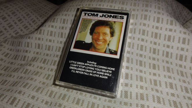 Tom Jones – The Great Love Songs kasetti (1990)