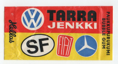 Purkkakääre Hellas TARRA JENKKI (FIAT, Mersu)