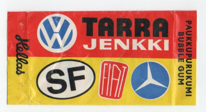 Purkkakääre Hellas TARRA JENKKI (FIAT, Mersu)