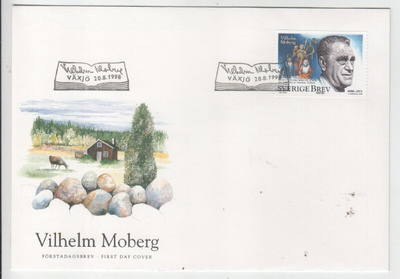 Ruotsi  FDC 1998  Vilhelm Molberg