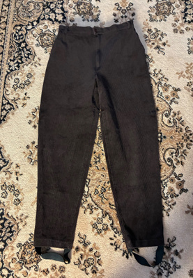 Vintage samettihousut