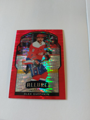 2020-21 Upper Deck Allure Red Rainbow #1 Alex Ovechkin