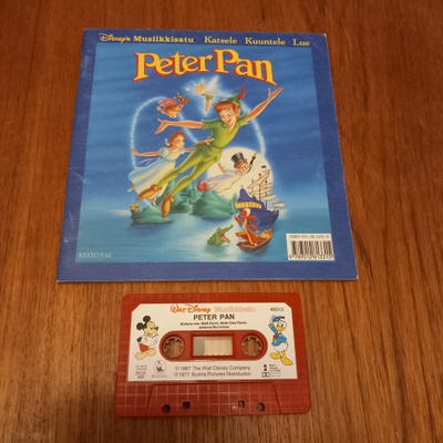 Walt Disney musiikkisatu – Peter Pan–kirja & kasetti