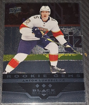2021-22 Anton Lundell Extended Series Black Diamond Triple R