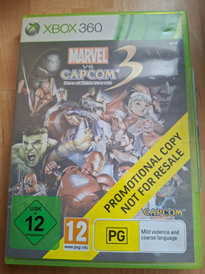 XBOX 360 Marvel vs Capcom 3, ei ohjeita
