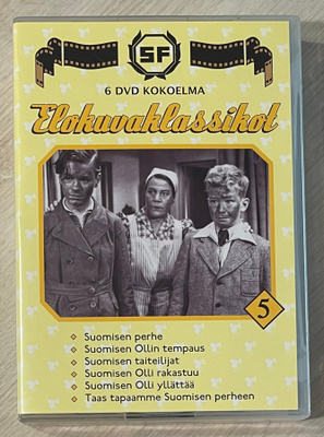 Suomisen Olli -kokoelma 1941-1959 (6DVD) Lasse Pöysti