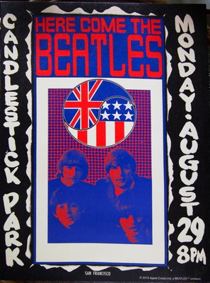 Viimeinen virallinen uusintapainosjuliste BEATLESIN viimeise