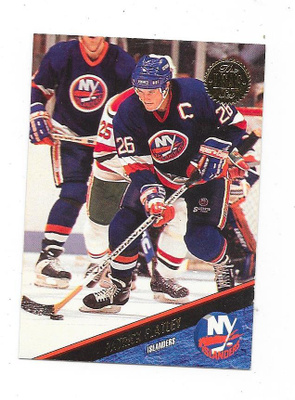 1993-94 LEAF #43 Patrick Flatley , New York Islanders