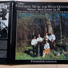 FAVOURITE MUSIC FOR WIND QUINTET  orig. SWE 1979  LP  BIS-LP - pikkukuva 1