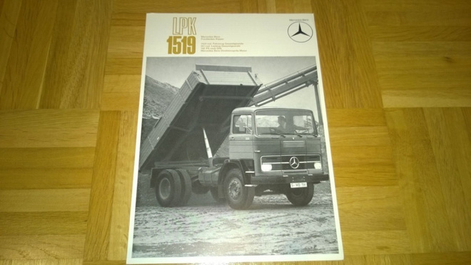 Esite Mercedes-Benz kuorma-auto LPK 1519, 1971
