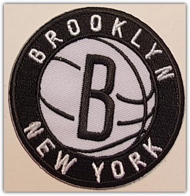 NBA - Brooklyn Nets -kangasmerkki / hihamerkki