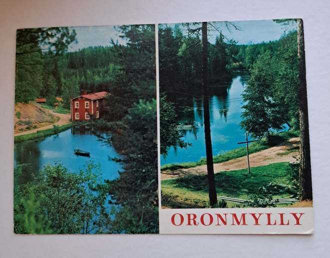 Parikkala, Särkisalmi, Oronmyllyn leirikeskus, kulkenut 1974