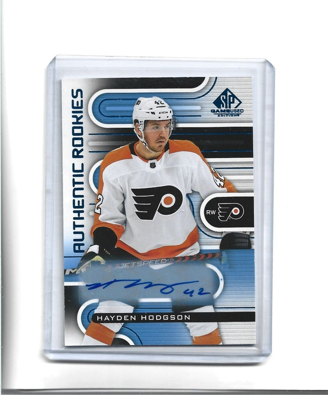 HAYDEN HODGSON - AUTHENTIC ROOKIES - AUTO - #201