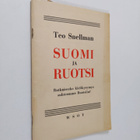 Teo Snellman : Suomi ja Ruotsi : ratkaiseeko kielikysymys... - pikkukuva 1