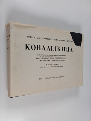 Koraalikirja 2 : yleisen kirkolliskokouksen v. 1938 hyväk...