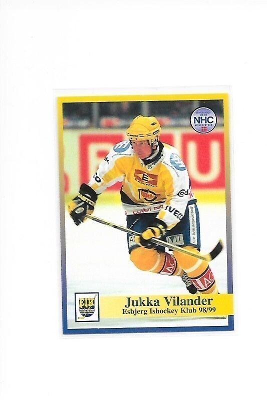 1998-99 DAN NHC #8 Jukka Vilander Esbjerg TPS