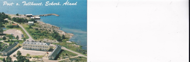 Eckerö. Åland ilmakuvakortti   b699