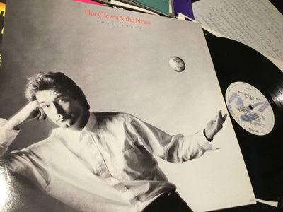 Huey Lewis and The News small world Uk NM lp 1988