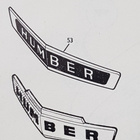 Humber Hawk Mk V keulamerkki - pikkukuva 3