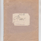 Tammisaari, vankilan vihko, urheilumuistoja, 1912-1932. - pikkukuva 1
