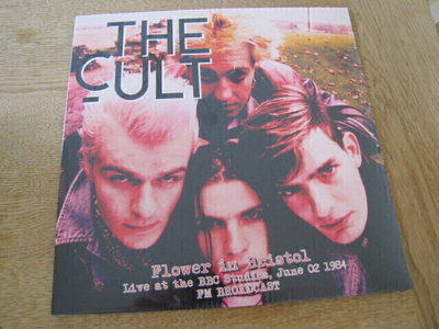 The Cult Flower in Bristol lp muoveissa live 84