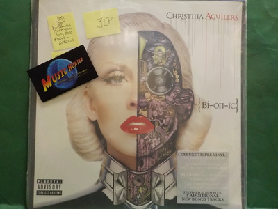 CHRISTINA AGUILERA - BIONIC - DELUXE EDIT. US 2010 UUSI 3LP