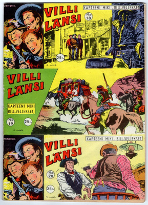 Villi länsi - lehdet (1957) leikkaamaton