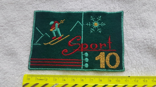 SPORT 10 Vanha Kangasmerkki