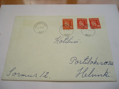 1962 Lautiosaari kuorella