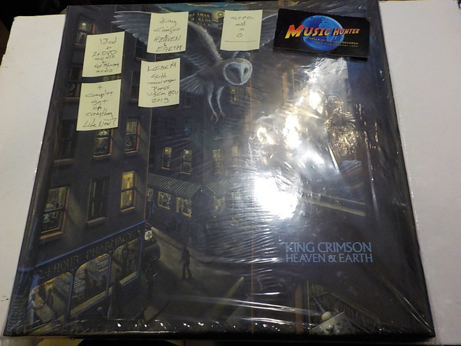 KING CRIMSON - HEAVEN & EARTH M-/M- 18CD+2DVD+4BLU-RAY BOKSI
