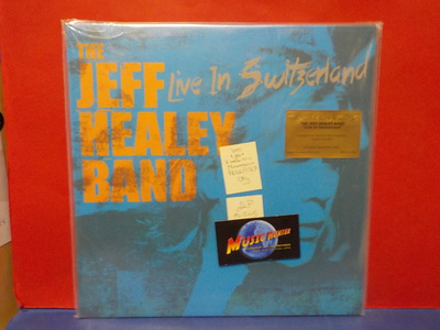 THE JEFF HEALEY BAND - LIVE IN SWITZERLAND UUSI EU 2015 2LP