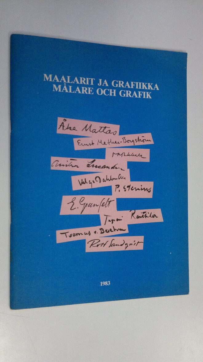 Maalarit ja grafiikka 1983 = Målare och grafik