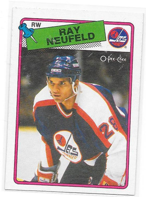 1988-89 OPC #239 Ray Neufeld Winnipeg Jets
