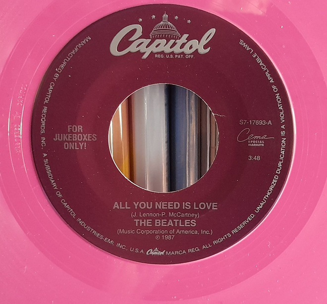 Beatles - All you need is love / Baby, you're a rich man 7"