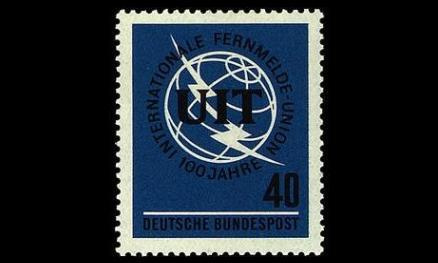 Saksa 476 ** Kansainvälinen televiestintäliitto 100v (1965