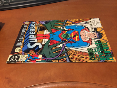 DC THE ADVENTURES OF SUPERBOY 19/1991 HYVÄ