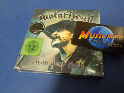 MOTÖRHEAD - CLEAN YOUR CLOCK UUSI CD + DVD