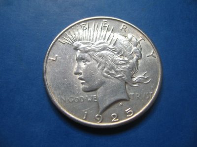 USA 1 dollar hopearaha Peace Dollar - 1925