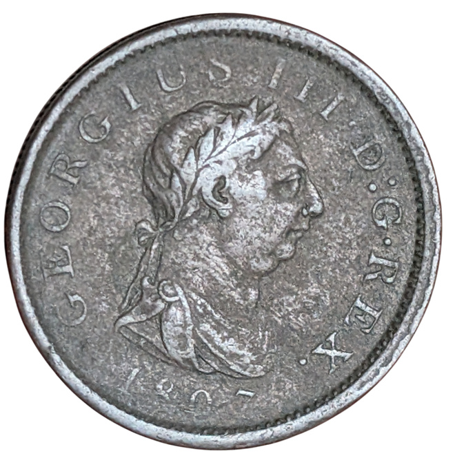 Iso-Britannia 1 Penny 1807