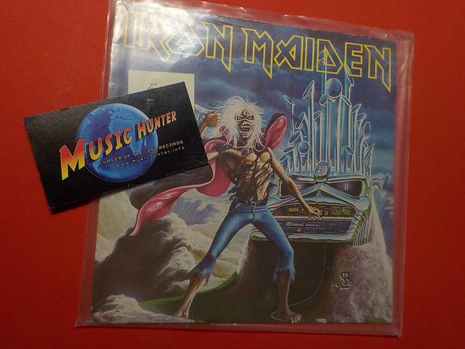 IRON MAIDEN - RUN TO THE HILLS EX-/EX- 7'' SINGLE
