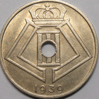 Belgium. 25 centimes 1939. French legend. - pikkukuva 2