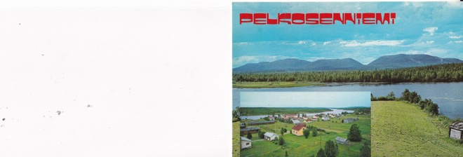 Pelkosenniemi, Pyhätunturi , sommitelmakortti  b686