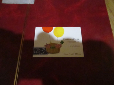 2000 Ystävyydellä vihko postituore