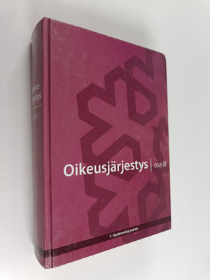 Oikeusjärjestys Osa 3