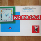 MONOPOLI 1960/70-l taitteesta lautapeli ALGAN liikemiespeli - pikkukuva 1