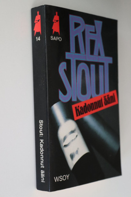 Rex Stout : Kadonnut ääni ( 2.p. 1987 SAPO )