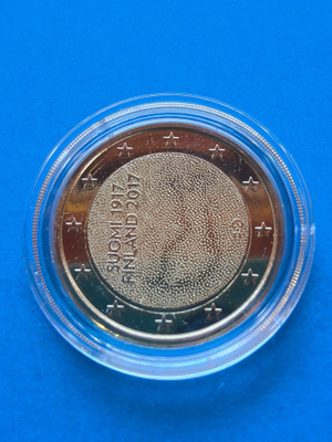 Kullattu 2€ SUOMI FINLAND 2017
