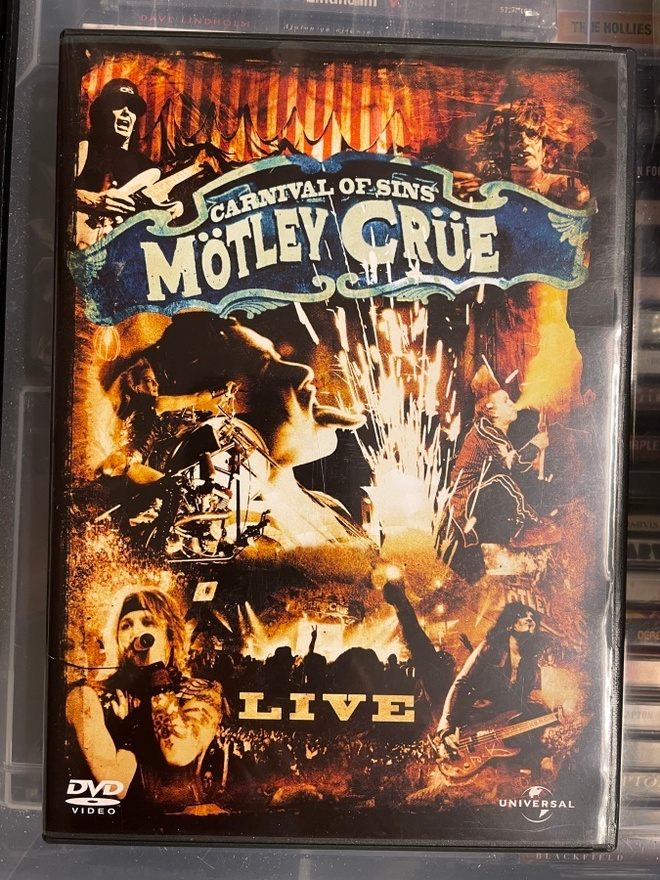 MÖTLEY CRÜE - Carnival Of Sins: Live 2-dvd (Suomi-painos)