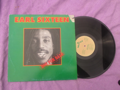 EARL SIXTEEN - not for sale : NXXLP 01 ( JAMAICA painos